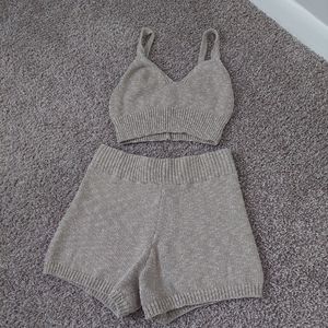 Zara knit set.
